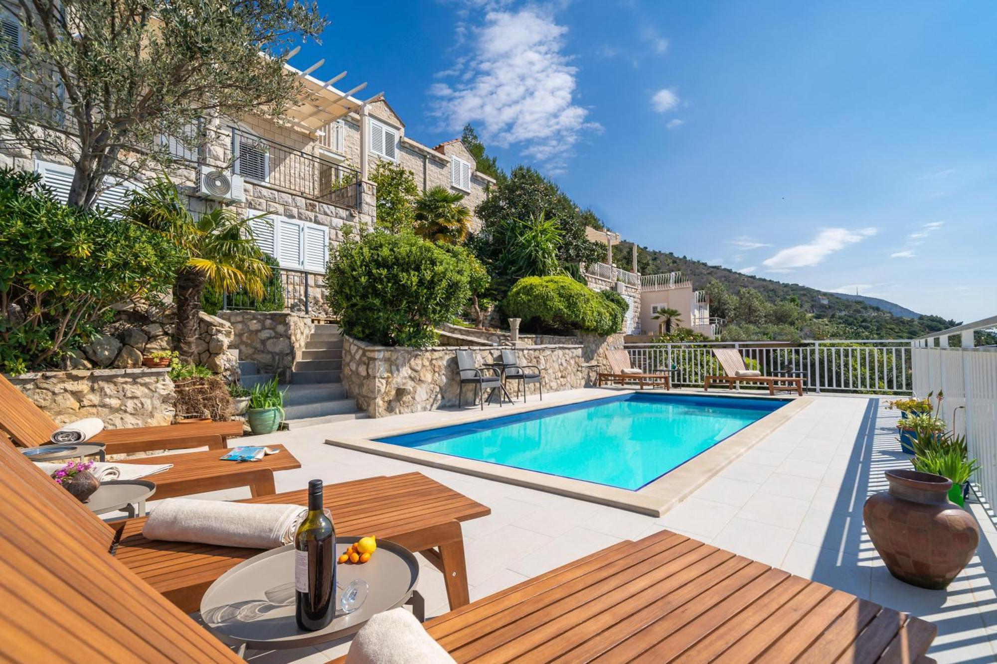 Villa Green Sunset Дубровник Екстериор снимка